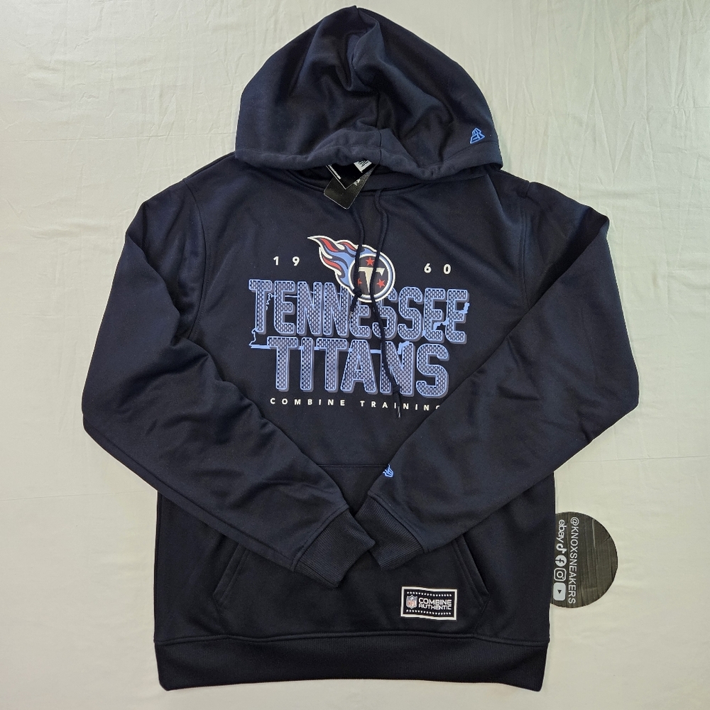 New Era Tennessee Titans Combine Training Hoodie Men's Size Medium
